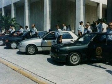  Super auta greckiej policji lat 90.